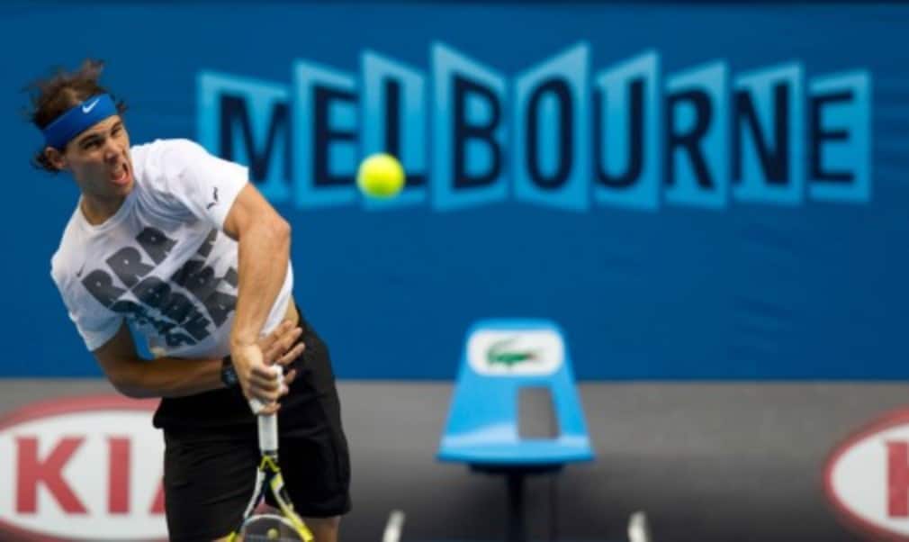 Rafael Nadal will face an early test in the shape of home favourite Bernard Tomic in a blockbuster first-round match at the Australian Open