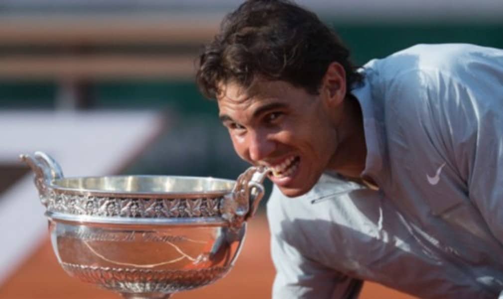 Rafael Nadal became the first man in history to lift the same Grand Slam title nine times and the first to win Roland Garros for five successive years after beating Novak Djokovic in a captivating final