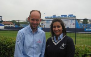 Line judges Lydia Fernandes and Steve Bishop share their behind-the-scenes memories of Wimbledon in the latest of our 'My Wimbledon' series