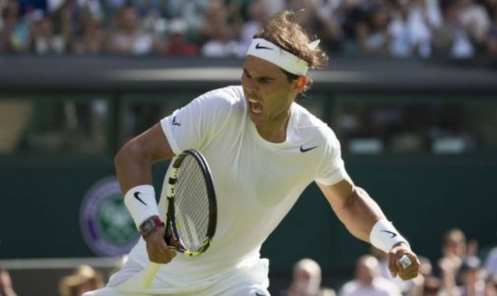Rafael Nadal admits his recent struggles at Wimbledon were on his mind after he battled past Martin Klizan to reach the second round