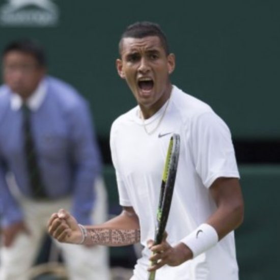 Nick Kyrgios announced himself on the big stage in sensational style by stunning world No.1 Rafael Nadal on Centre Court at Wimbledon