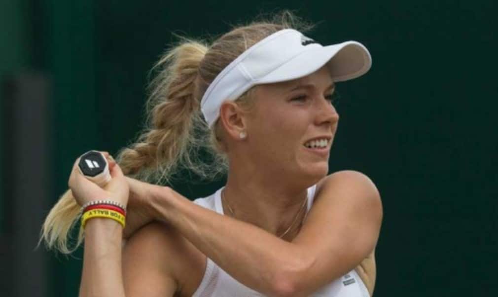 Caroline Wozniacki believes she is hitting her best form ahead of the US Open after winning her opening match at the Western & Southern Open in Cincinnati