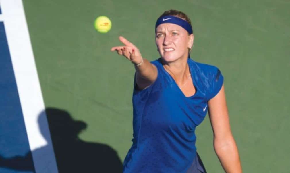 Petra Kvitova took a step closer to qualification for the WTA Finals as she reached the semi-finals of the Dongfeng Motor Wuhan Open