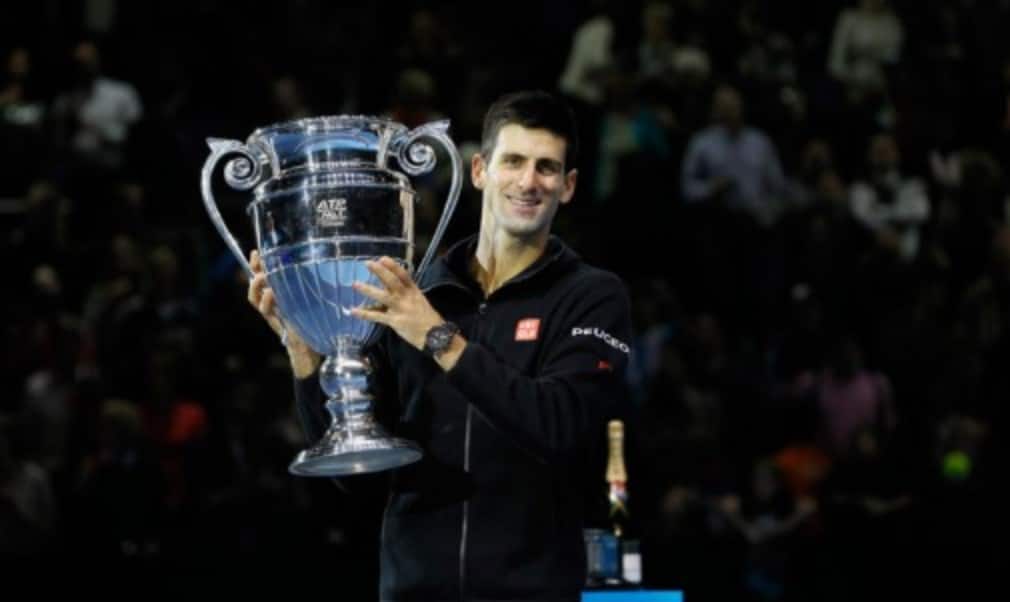 Novak Djokovic sewed up the world No.1 ranking for a third time in four years as he reached the last four at the Barclays ATP World Tour Finals in London