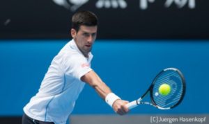 Novak Djokovic avoided any drama as he moved into the Australian Open third round with a comfortable victory over Andrey Kuznetsov