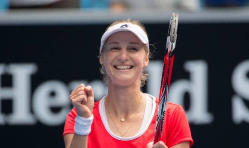 Ekaterina Makarova has progressed to the fourth round or better five years in a row in Australia. On Rod Laver Arena on Tuesday she played her way to her best result