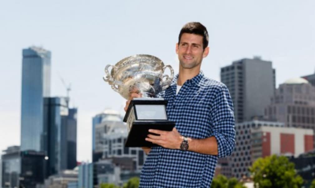 Novak Djokovic says memories of his 2013 Australian Open victory helped him overcome a physical crisis during his victory over Andy Murray