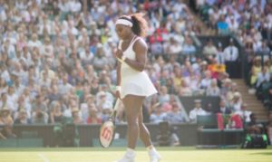 Serena Williams will meet Maria Sharapova in the Wimbledon semi-finals after the world No.1 dug deep to defeat Victoria Azarenka