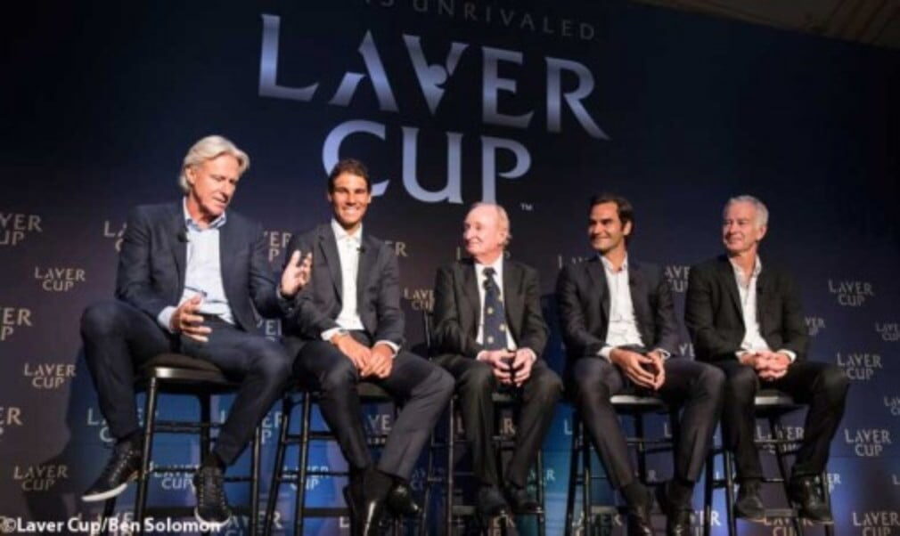 Longtime rivals Roger Federer and Rafael Nadal will be on the same team for the inaugural Laver Cup