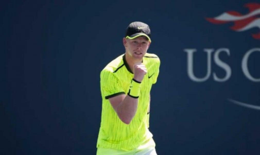 Kyle Edmund defeated Richard Gasquet in the first round of the US Open