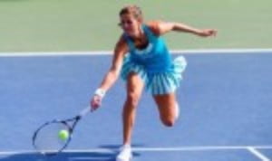 Julia Goerges reached the fourth round of the US Open for the first time after a comprehensive win over Aleksandra Krunic