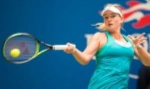 Coco Vandeweghe is through to the last eight of the US Open singles and she will face world No.1