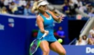 Coco Vandeweghe was this evening involved in her second Grand Slam semi-final of the year