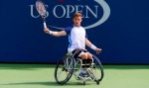 Alfie Hewett has had quite an introduction to life at the fourth Grand Slam of the year