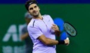 Roger Federer began his bid to win a seventh World Tour Finals crown by easing to a 6-4 7-6(4) success over Jack Sock in the Boris Becker Group