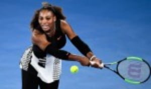 Serena Williams made a welcome return to match action in an exhibition match against Jelena Ostapenko in Abu Dhabi
