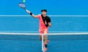 Kyle Edmund appears to be revelling in the responsibility of flying the British flag in the men's draw at the Australian Open