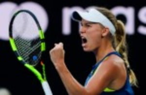 Caroline Wozniacki is relieved that she has put an end to the often asked question if it is appropriate to be World No 1 without having won a major event