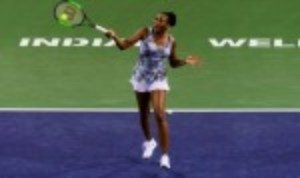 Venus Williams is into the quarter-finals of the BNP Paribas Open in Indian Wells for just the fourth time in her career
