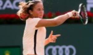 Daria Kasatkina demonstrated her title winning credentials by thrashing Angelique Kerber 6-0 6-2 in the quarter-finals of the BNP Paribas Open in Indian Wells