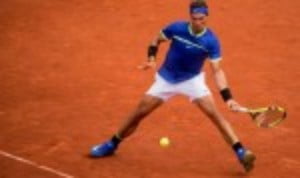 Rafael NadalÈs impressive start to the European clay-court season continued with a 6-1 6-3 success over Guillermo Garcia-Lopez at the Barcelona Open