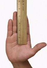 Tennis Racket Grip Size Hand Chart