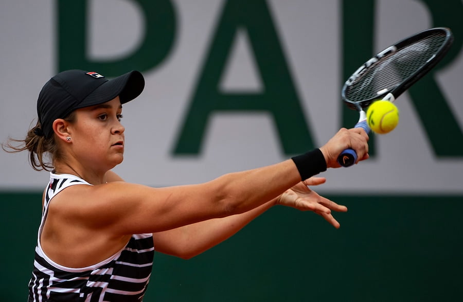 Ashleigh Barty backhand