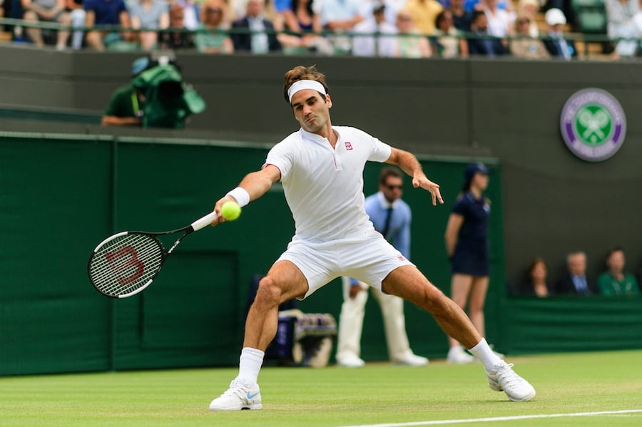 Roger Federer Wimbledon 2018