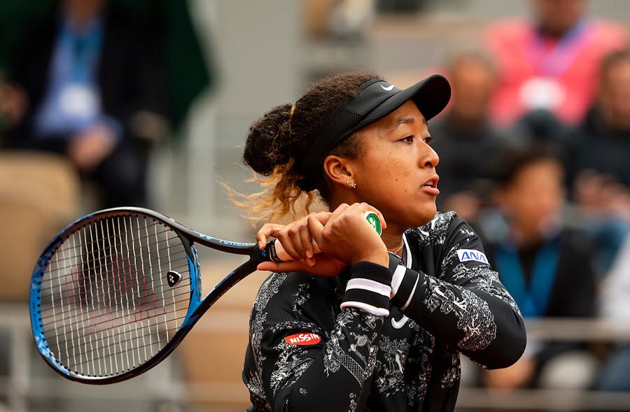 Naomi Osaka - earned the backing of Roger Federer