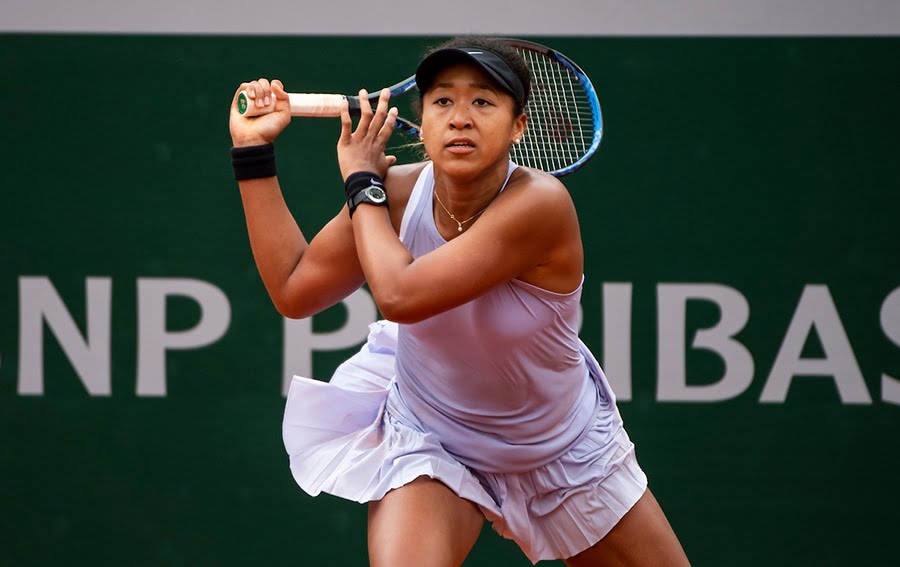 Naomi Osaka groundstroke