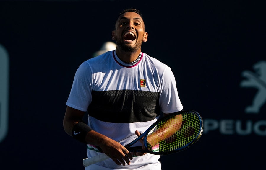 Nick Kyrgios at the Miami Open