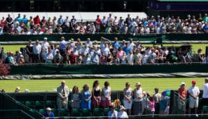 Wimbledon crowds