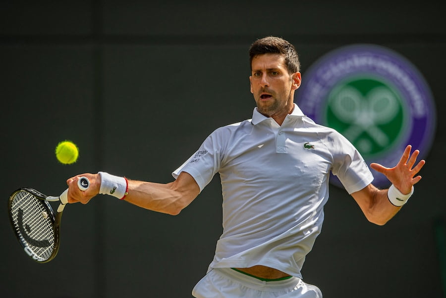 Novak Djokovic Wimbledon 2019