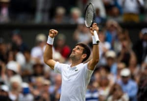 Novak Djokovic Wimbledon 2019
