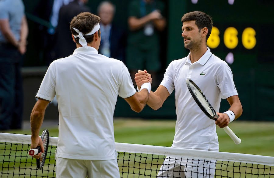 Federer and Djokovic