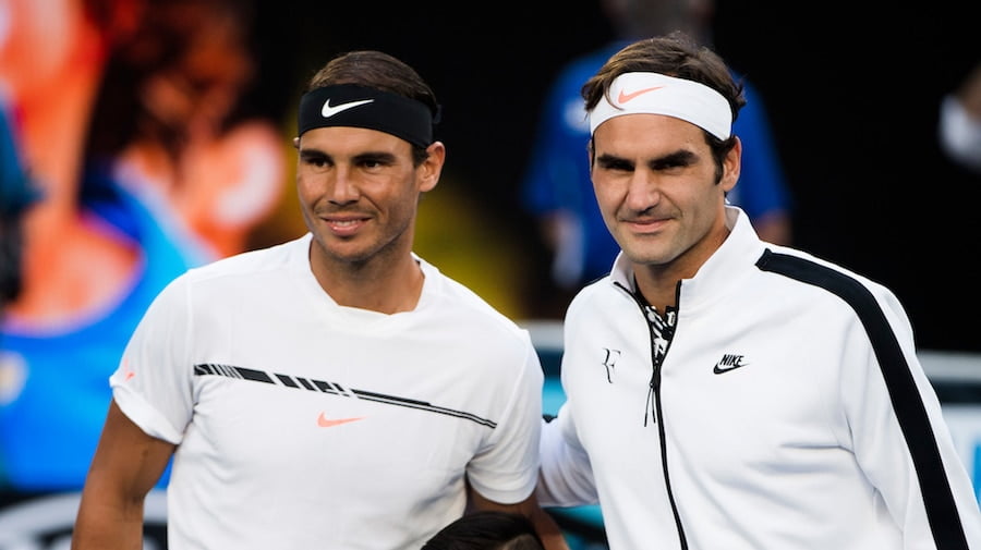 Risultati immagini per federer nadal