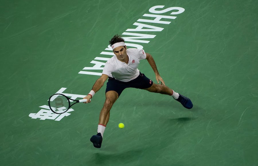 Roger Federer Shanghai 2018