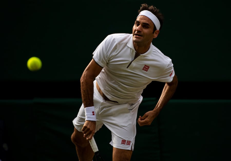 Roger Federer Wimbledon 2019