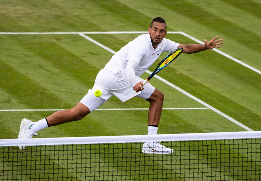 nick Kyrgios Wimbledon 2019