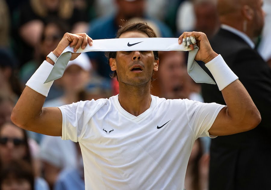 Rafa Nadal is fully focussed after reaching the 4th round at Wimbledon 2019