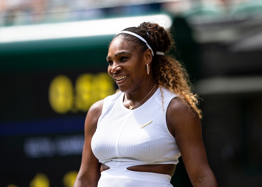 Serena Williams in all American Wimbledon quarter final against ...