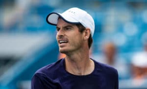 Andy Murray practice in Cincinnati