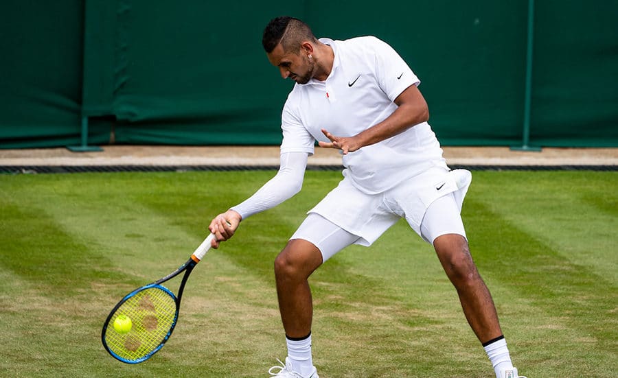 Nick Kyrgios underarm serve that riled Rafael Nadal