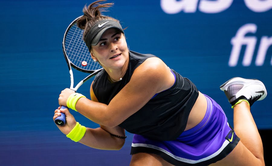 Bianca Andreescu US Open 2019 backhand