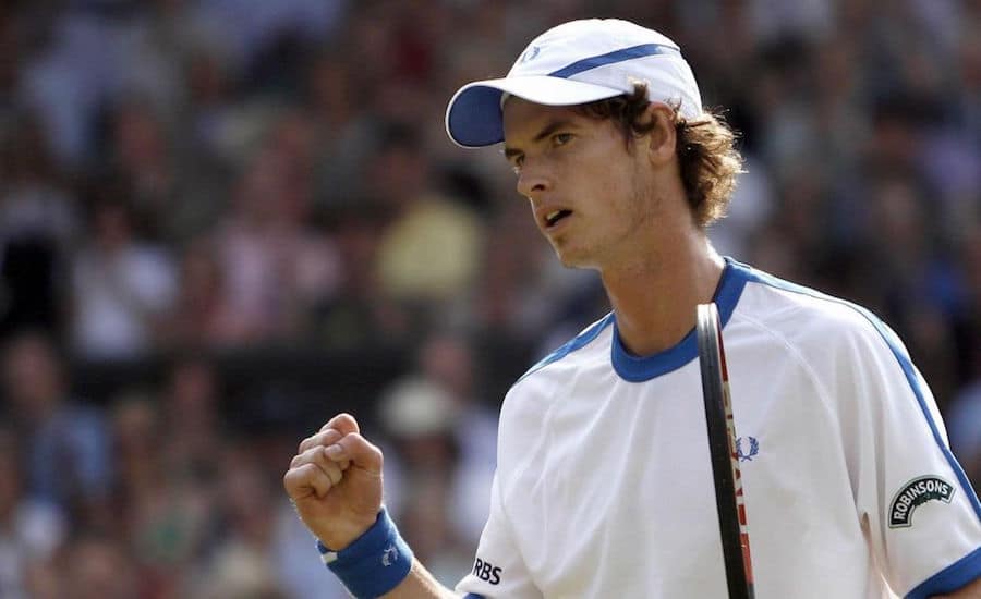 Andy Murray defeats Andy Roddick Wimbledon 2006