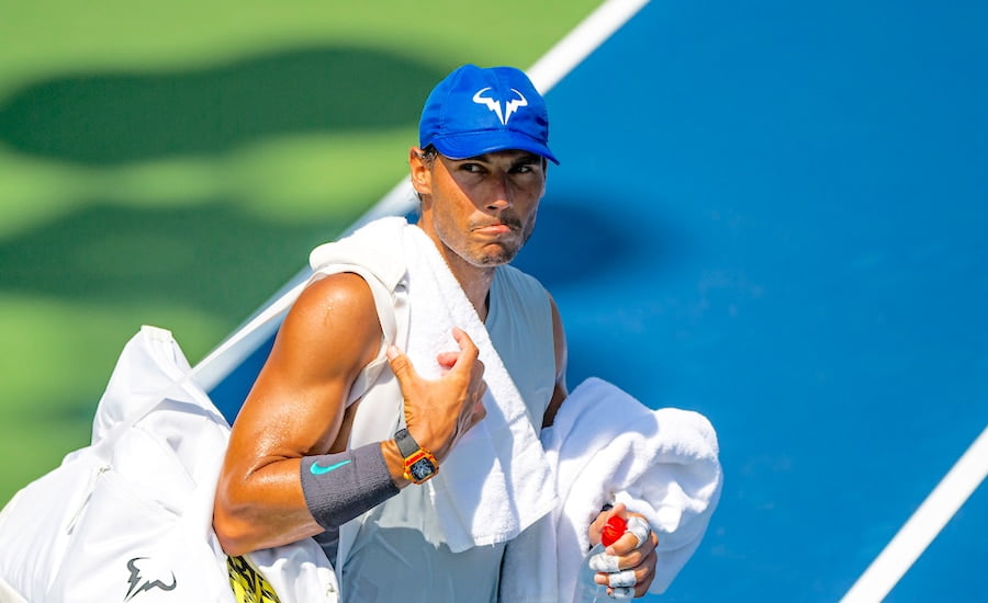 rafa nadal hat