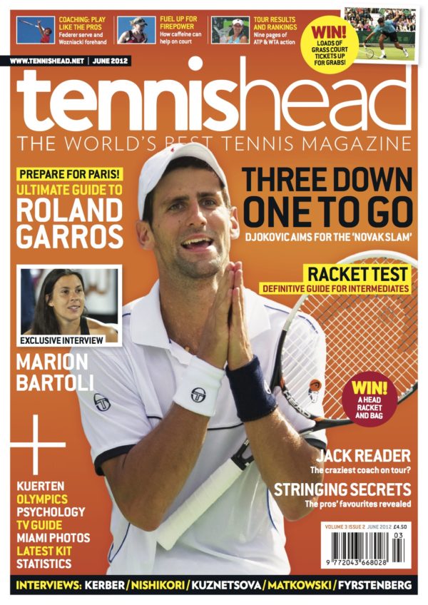 Tennishead, the world's best tennis magazine since 2010