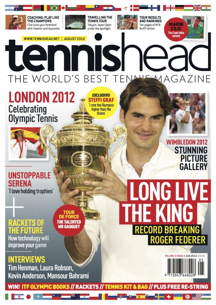 Tennishead, the world's best tennis magazine since 2010