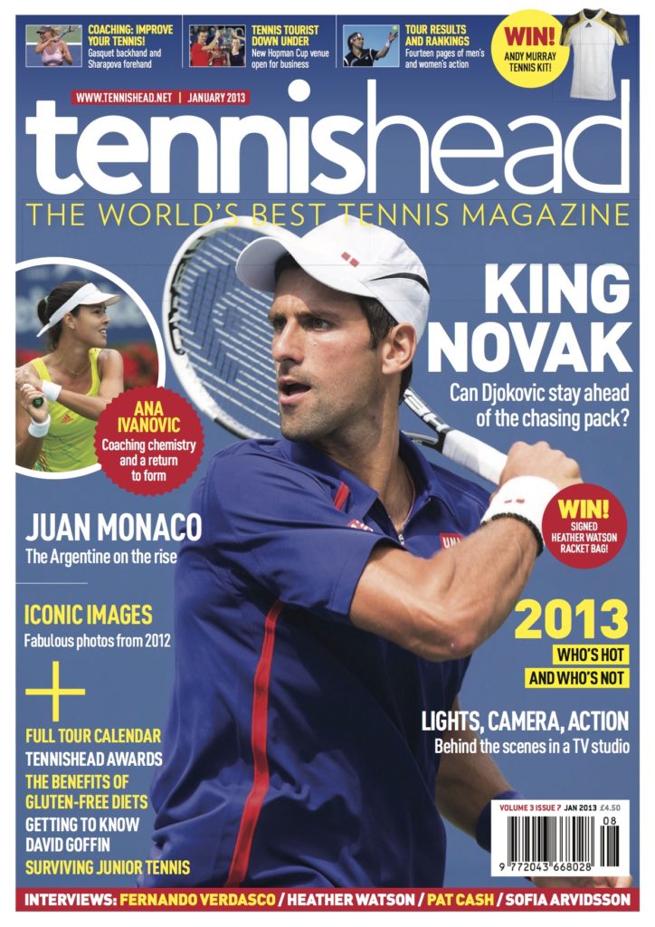 Tennishead, the world's best tennis magazine since 2010