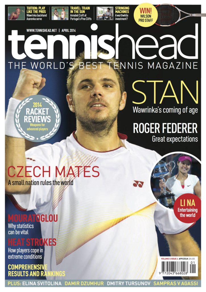 Tennishead, the world's best tennis magazine since 2010